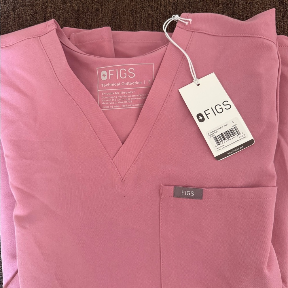 Figs Pink Scrubs